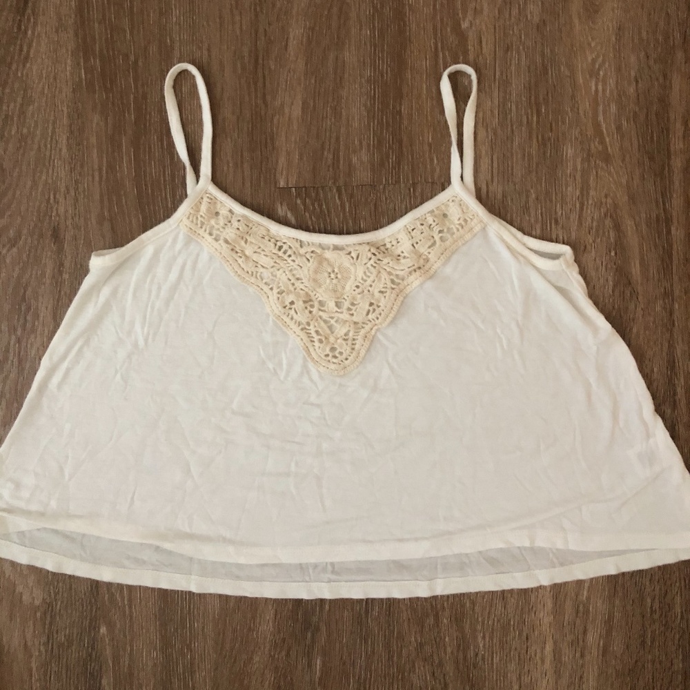 White Crop Top